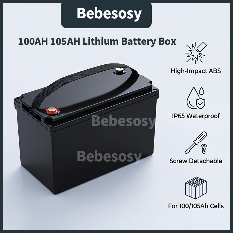 Lifepo4 Battery Box Diy 12V 100Ah - 12V Batterij Behuizing DIY Montage Box