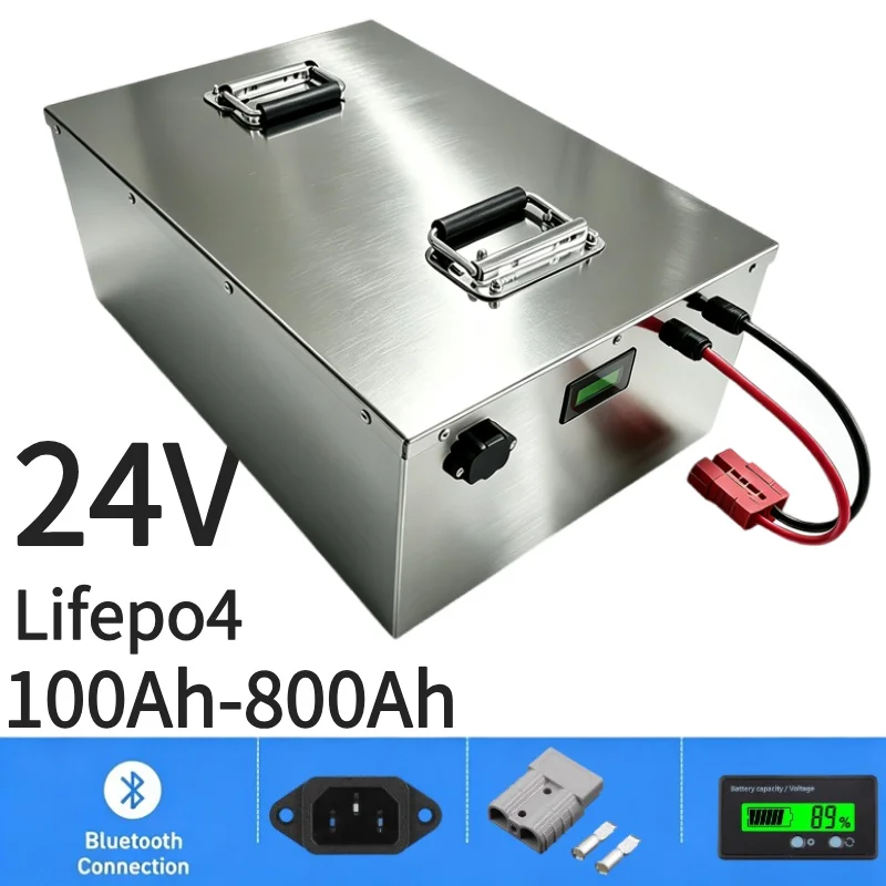 Lifepo4 Battery 24V 100Ah Trolling Motor - 24V LiFePO4 Oplaadbare Batterij 100Ah-950Ah |