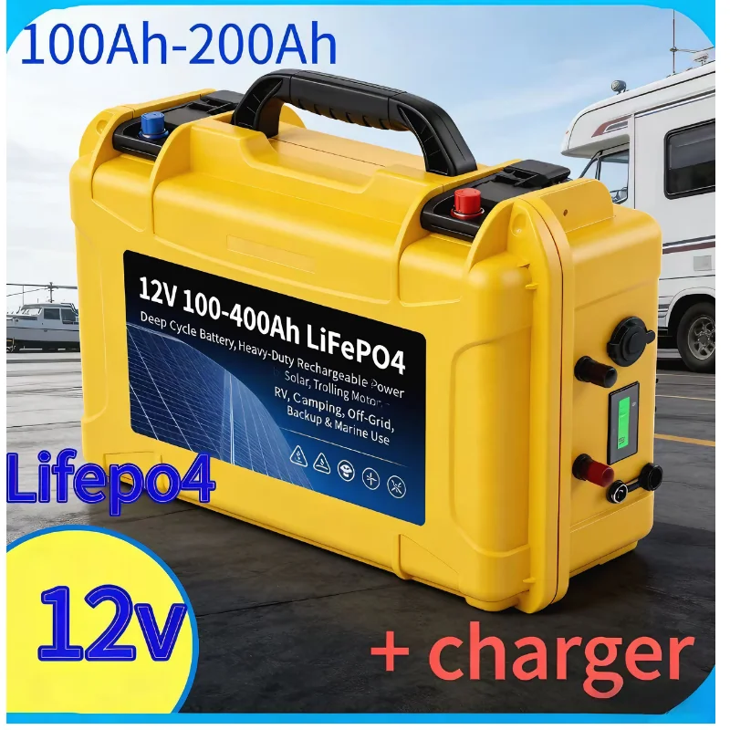 12V 100Ah Lifepo4 Bluetooth Bms - 12V LiFePO4 100-200Ah | Bluetooth BMS