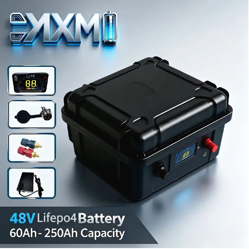 Lifepo4 48V 50Ah Golf Cart - 48V Oplaadbare LiFePO4 Batterijpakket, 50Ah‑200Ah Meerdere