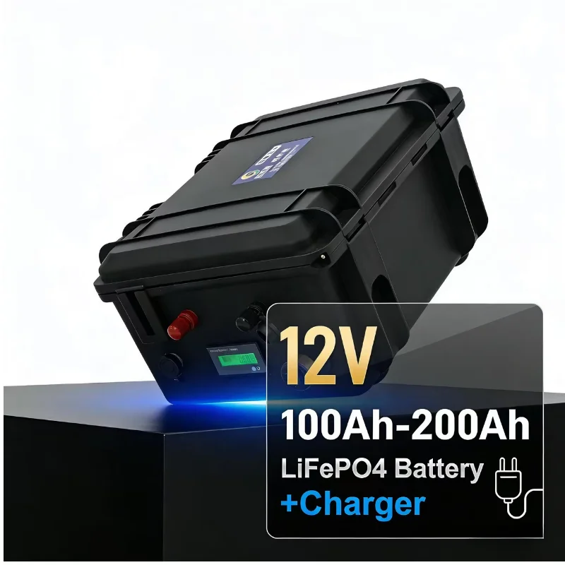 12V 100Ah Lifepo4 Bluetooth Bms - 1400W LiFePO4-batterij 12V 100AH: Bluetooth BMS