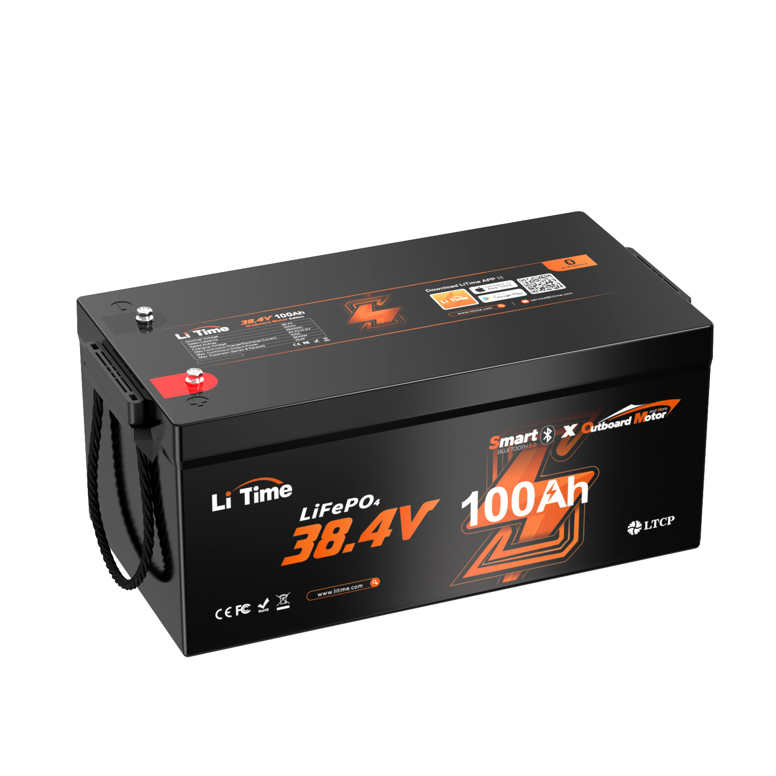 Lifepo4 Battery 36V 100Ah - Deur Naar Deur US Voorraad 36