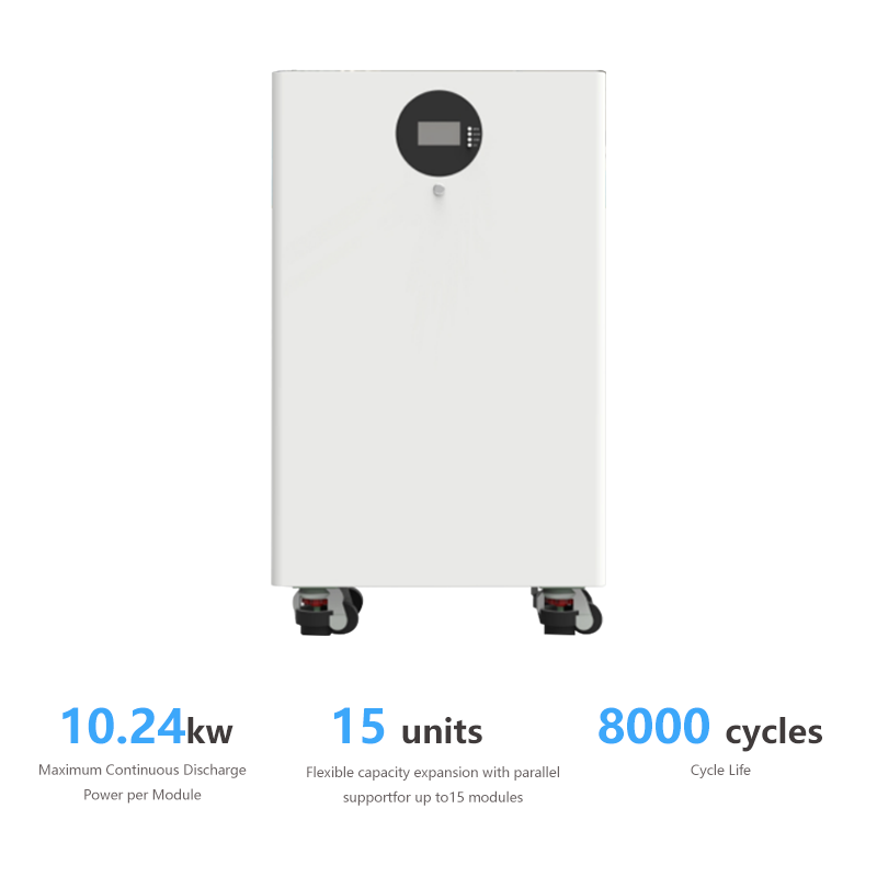 Lifepo4 Battery 51.2V 280Ah - AC Uitgang 300A 10.24KW Draagbare Station