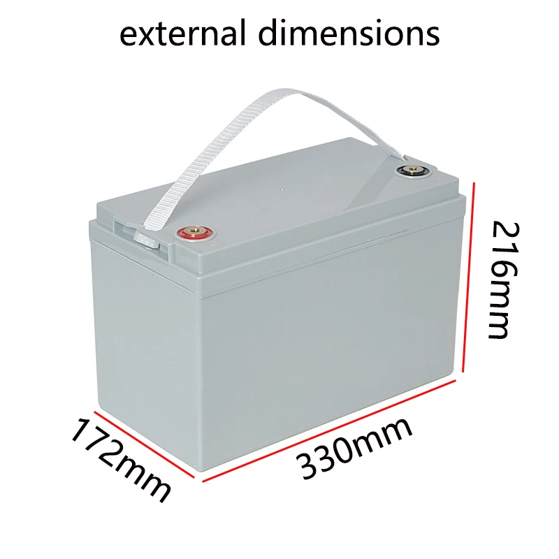 Lifepo4 Battery Box Diy 12V 100Ah - 12V Lifepo4 Batterij Opbergdozen 50Ah 90Ah