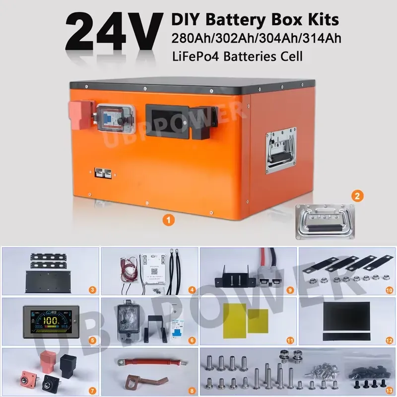 Lifepo4 Battery 24V 200Ah - voor UBPPOWER 24V LiFePO4 DIY Batterijbox