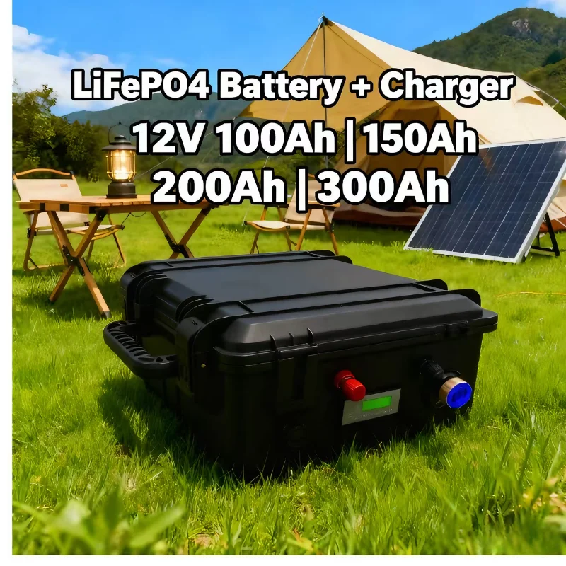 12V 100Ah Lifepo4 Bluetooth Bms - Lifepo4 Lithium-ijzerfosfaat accu 12V 24V 100Ah-450Ah