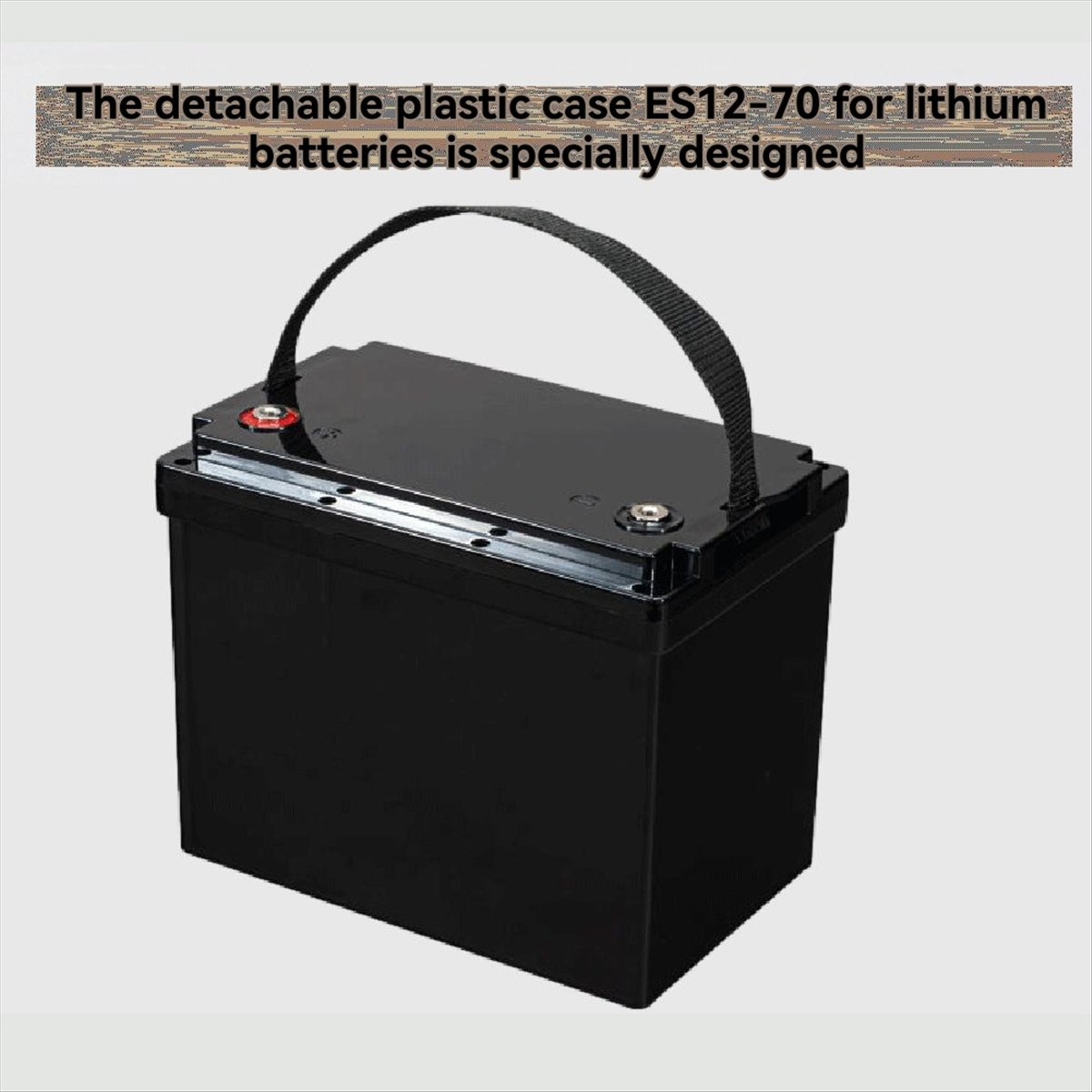 Lifepo4 Battery Box Diy 12V 100Ah - DT32/12V70Ah opbergbox 12V 70Ah batterijbehuizing voor
