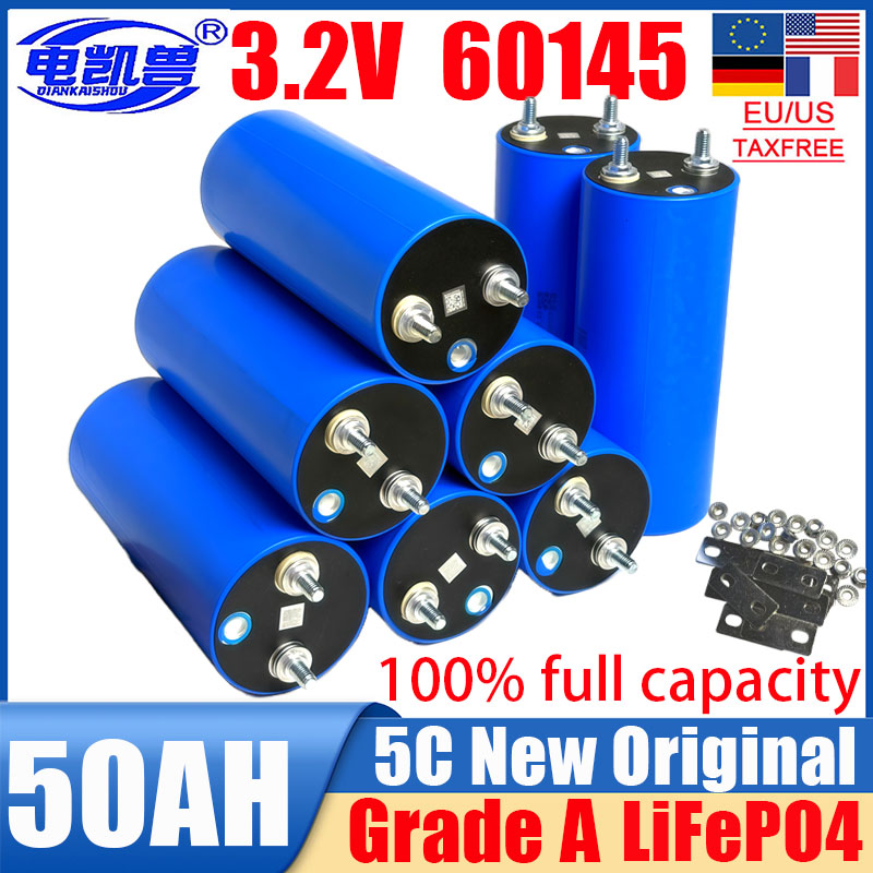 Lifepo4 48V 50Ah Golf Cart - 1-32 stuks Nieuwe A-kwaliteit 3.2V 50Ah