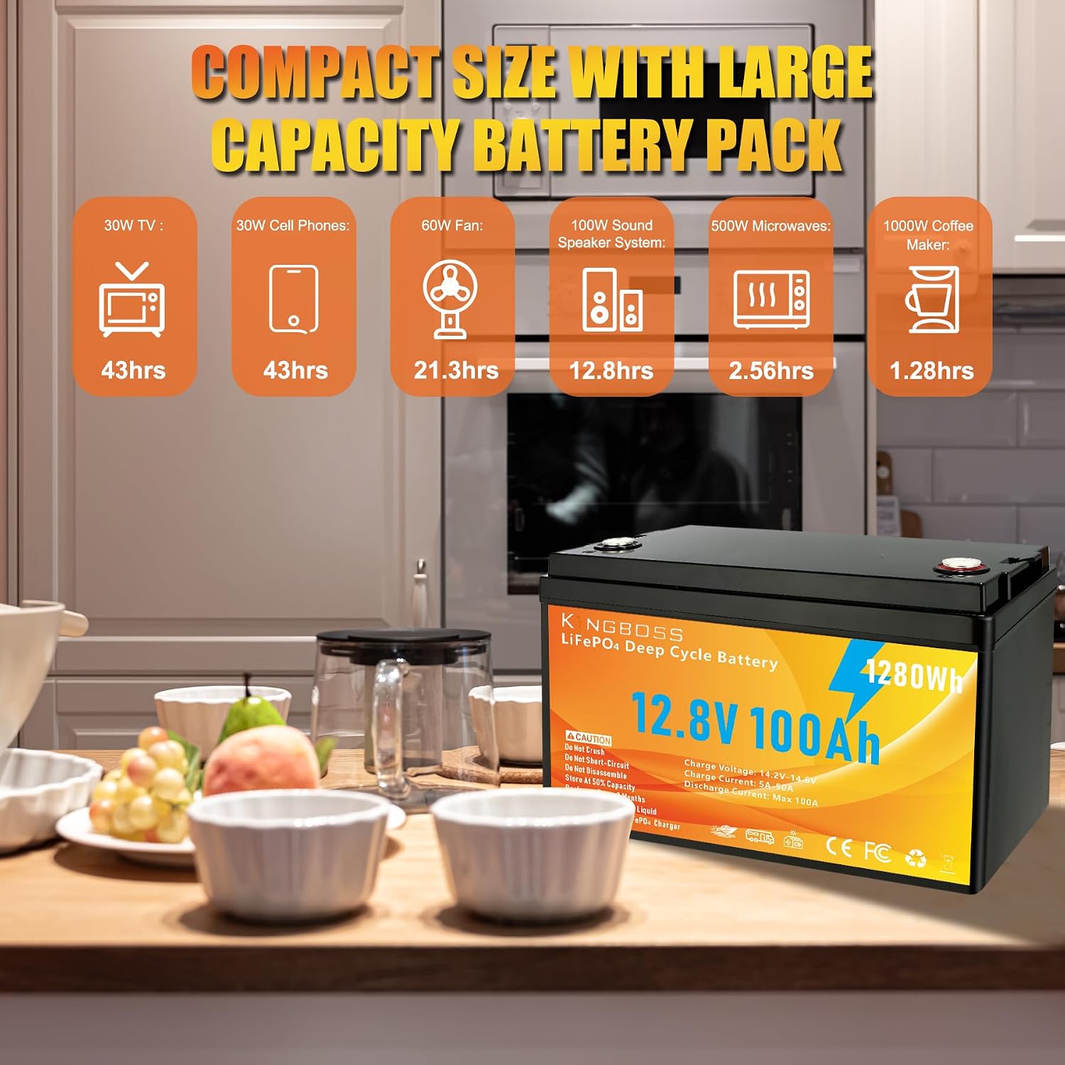 12V 100Ah LiFePO4 diepcyclusba - Lifepo4 Battery 12V 100Ah recensie en prijs