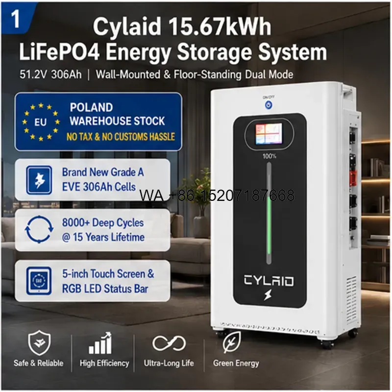Wmwmnu voor EU-voorraad Power  - Lifepo4 Battery 51.2V 280Ah recensie en prijs