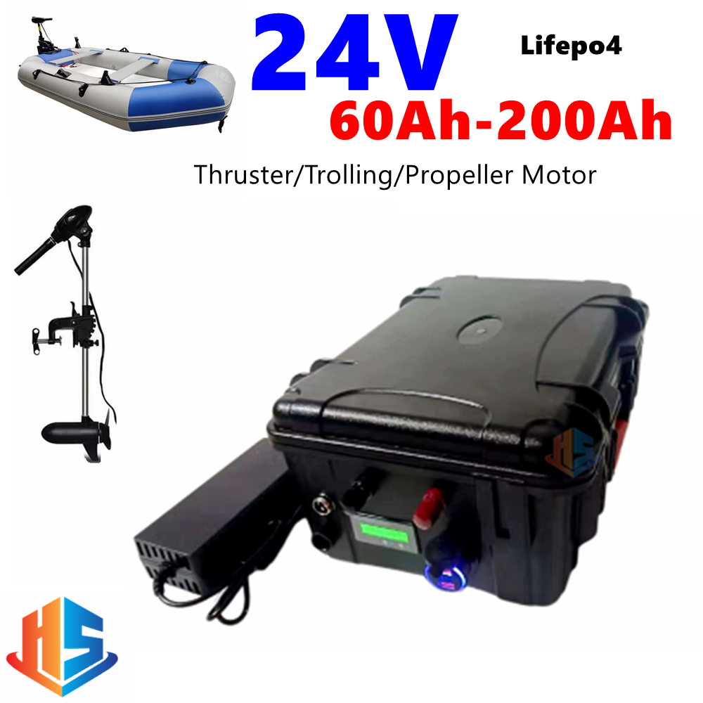 Waterdichte 24V 60Ah 70Ah 80Ah - Lifepo4 Battery 24V 100Ah Trolling Motor recensie en prijs