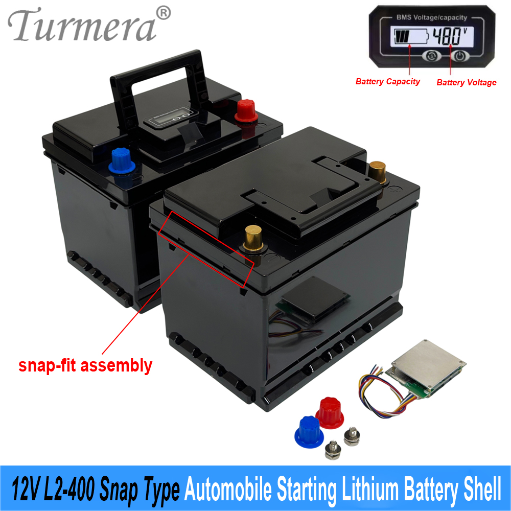 Turmera L2-400 L-Type Lege Aut - Lifepo4 Battery Box Diy 12V 100Ah recensie en prijs