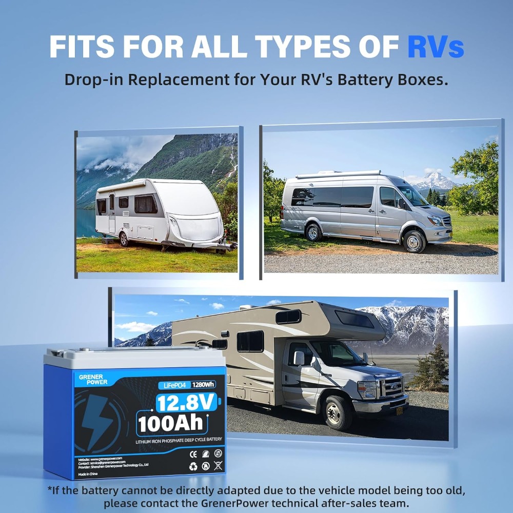 12V 100Ah LiFePO4 Batterijgroe - Lifepo4 Battery 12V 100Ah recensie en prijs