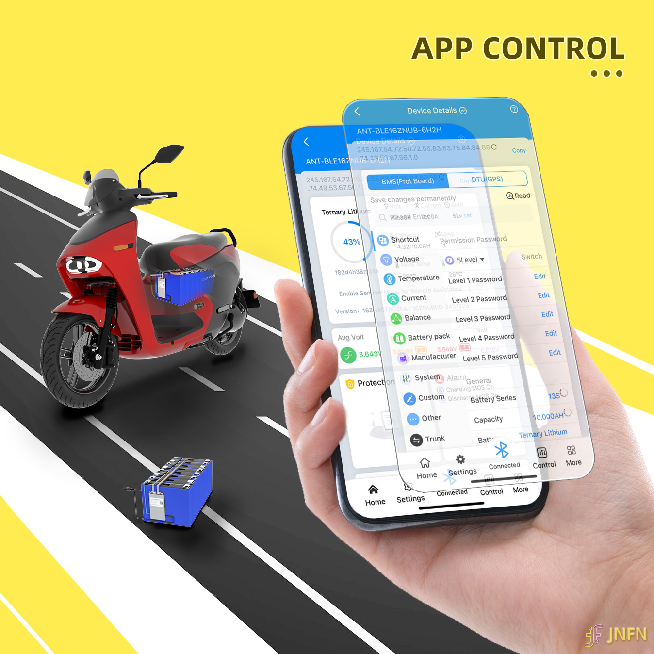 ANT 8S-22S BMS 8S 24V LiFePO4  - Smart Bms 16S 48V 200A Bluetooth recensie en prijs