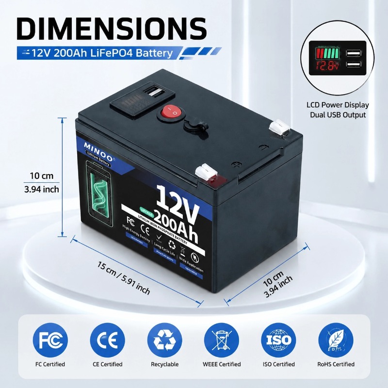LiFePO4 12V 300AH 12V 200AH Ba - Lifepo4 12V 300Ah Deep Cycle recensie en prijs