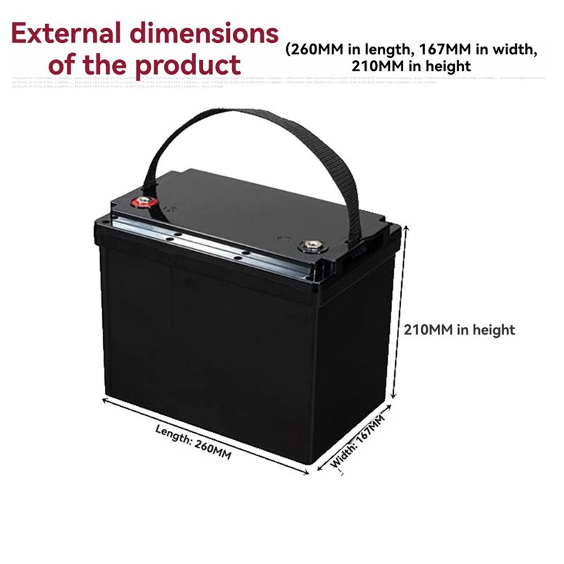 DT18 2X 12V 70Ah opbergdoos vo - Lifepo4 Battery Box Diy 12V 100Ah recensie en prijs