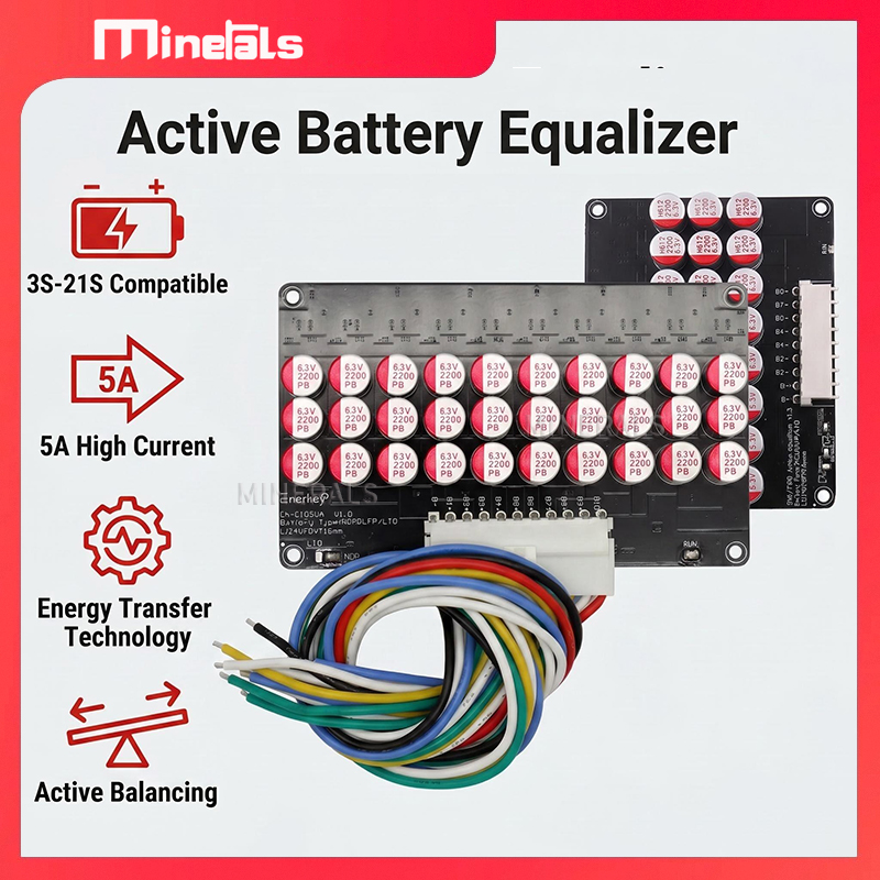 Balance Board 3S-21S 4S 8S 24V - Battery Balancer 4S 12V Active Equalizer recensie en prijs