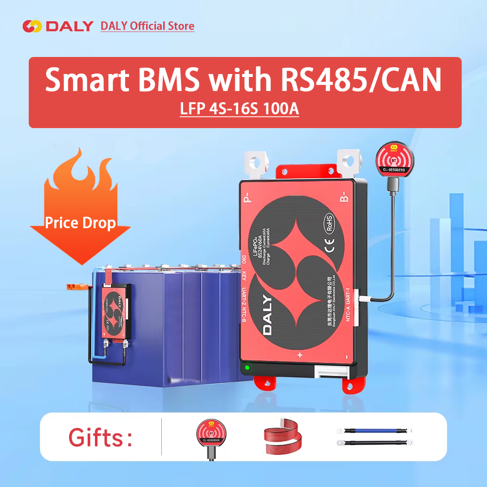 Daly Smart BMS 4S Lifepo4 12V  - Lifepo4 Battery 12V 100Ah recensie en prijs