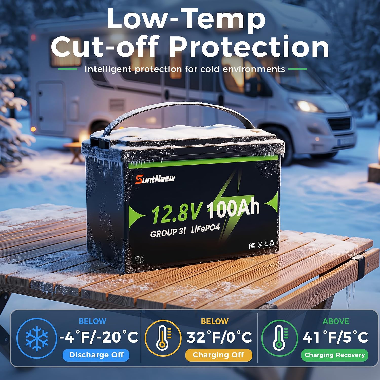12V 100Ah LiFePO4-batterij, Bl - Lifepo4 Battery 12V 100Ah recensie en prijs