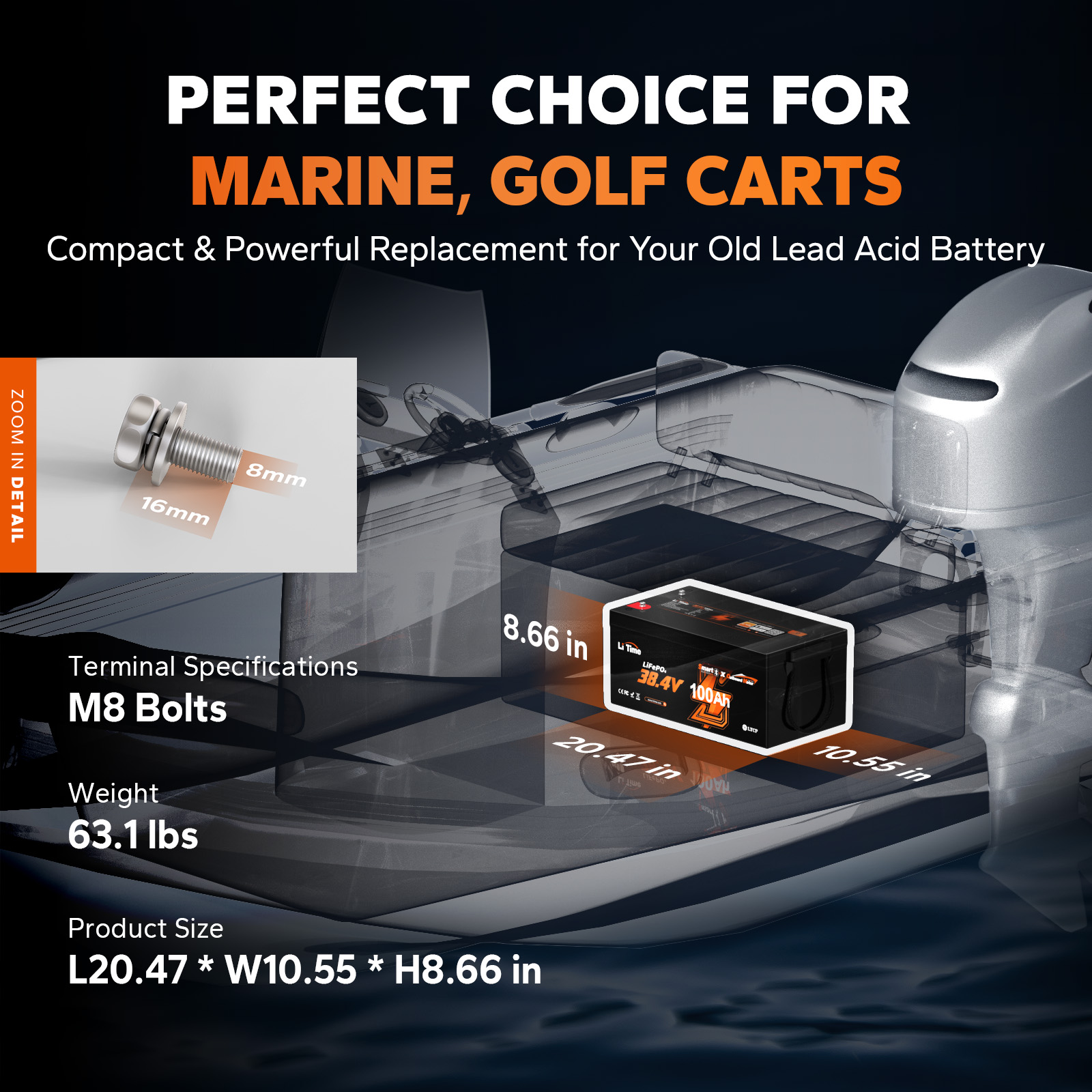 Deur Naar Deur US Voorraad 36  - Lifepo4 Battery 36V 100Ah recensie en prijs