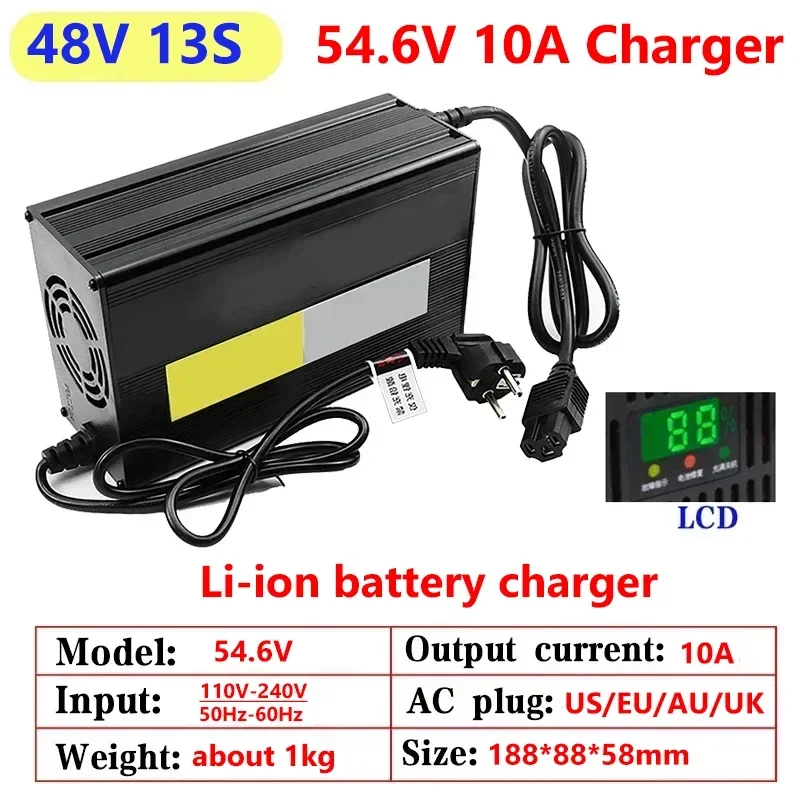 10a 48V 60V 72V Lithium Batter - Lifepo4 Charger 48V 20A recensie en prijs