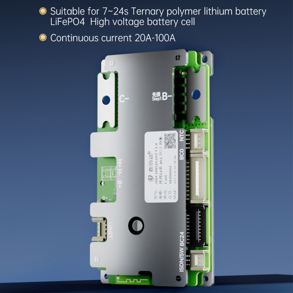 JBD Smart LiFePO4 BMS 7S 8S 24 - Lifepo4 Battery 36V 100Ah recensie en prijs