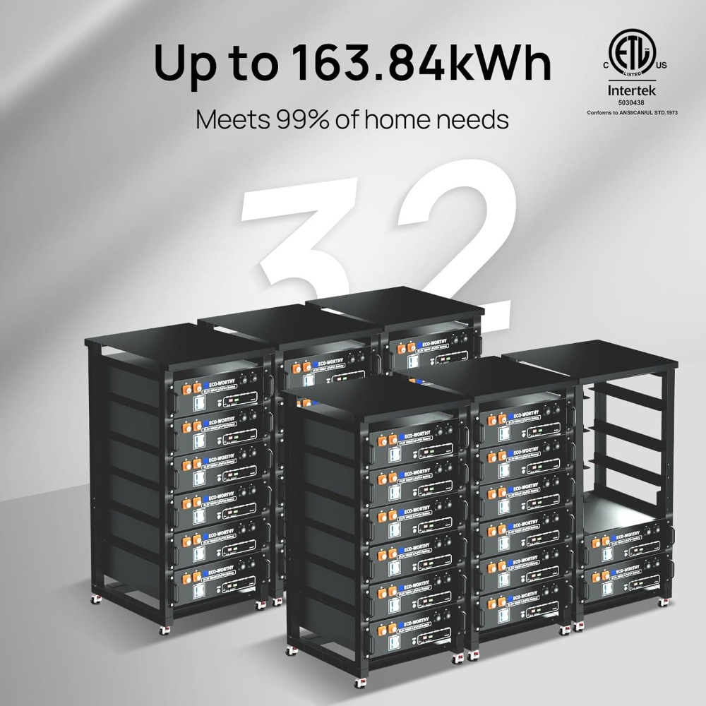 Gecertificeerd |   5120Wh Serv - Lifepo4 48V 100Ah Server Rack recensie en prijs