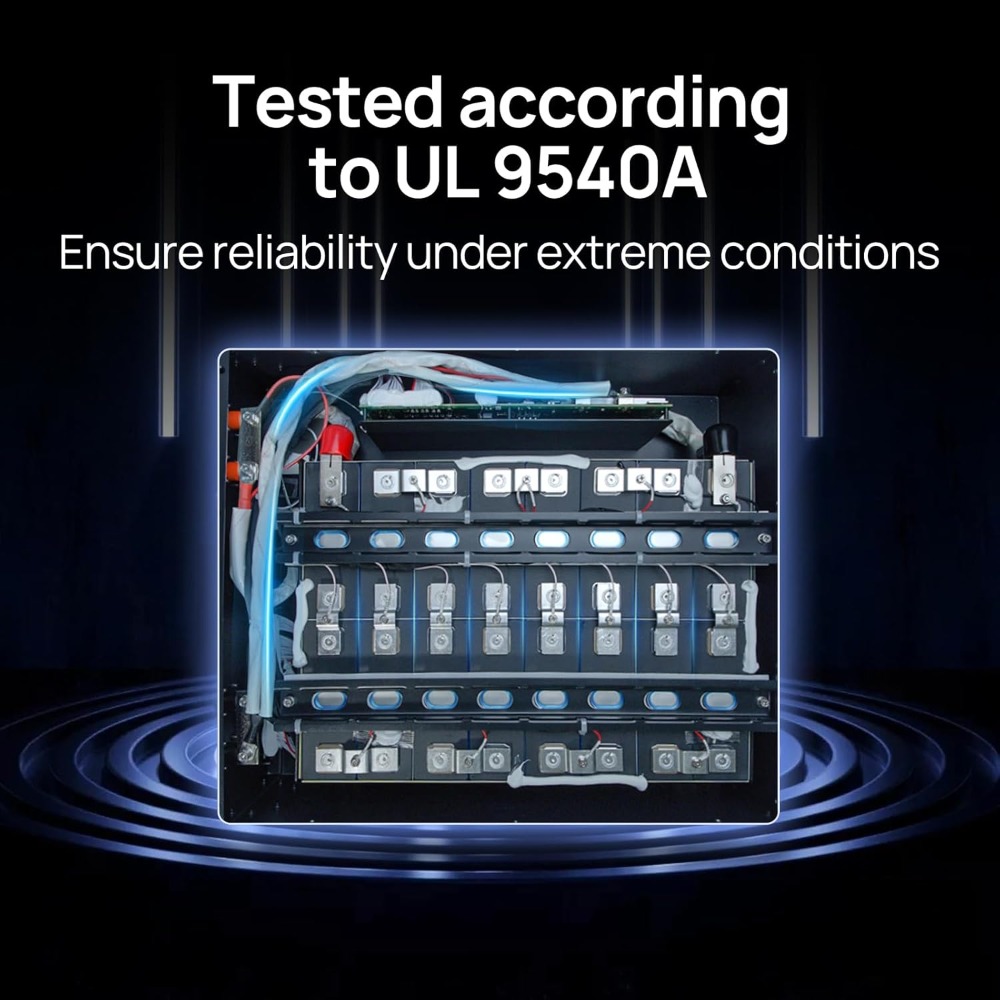 Gecertificeerd |   5120Wh Serv - Lifepo4 48V 100Ah Server Rack recensie en prijs