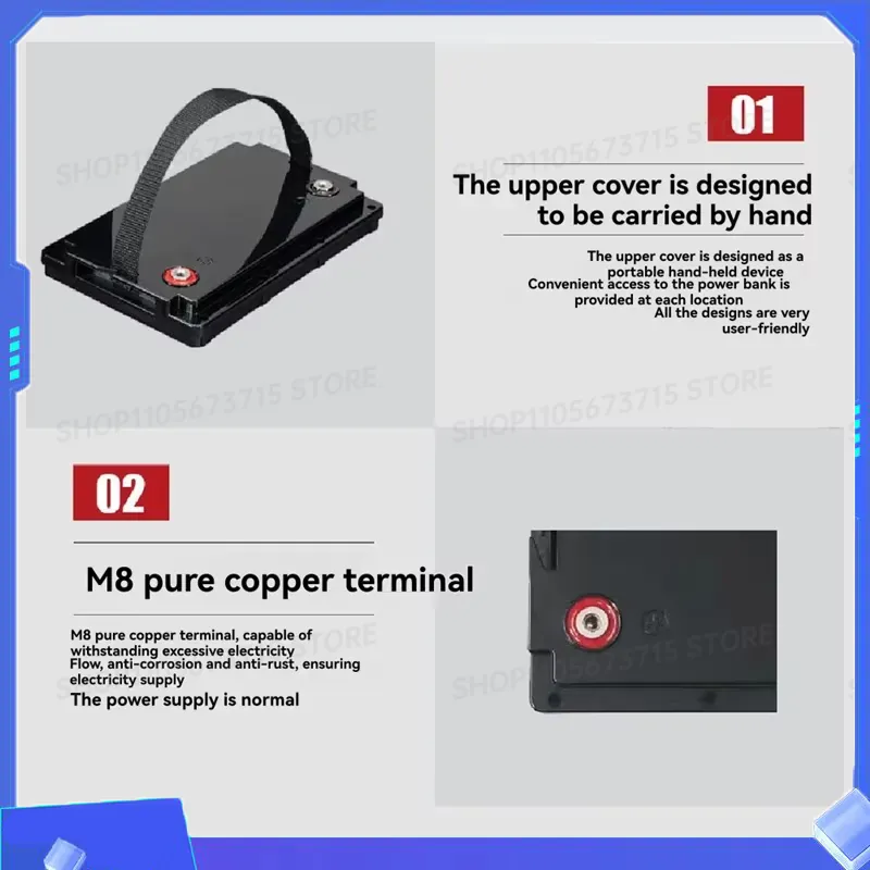Volledige NCM Lifepo4 cel DIY  - Lifepo4 Battery Box Diy 12V 100Ah recensie en prijs
