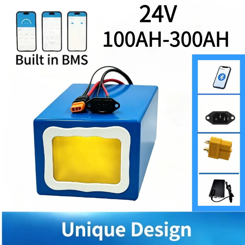24V 100-300Ah LiFePO4 Lithium- - Lifepo4 Battery 24V 100Ah Trolling Motor recensie en prijs