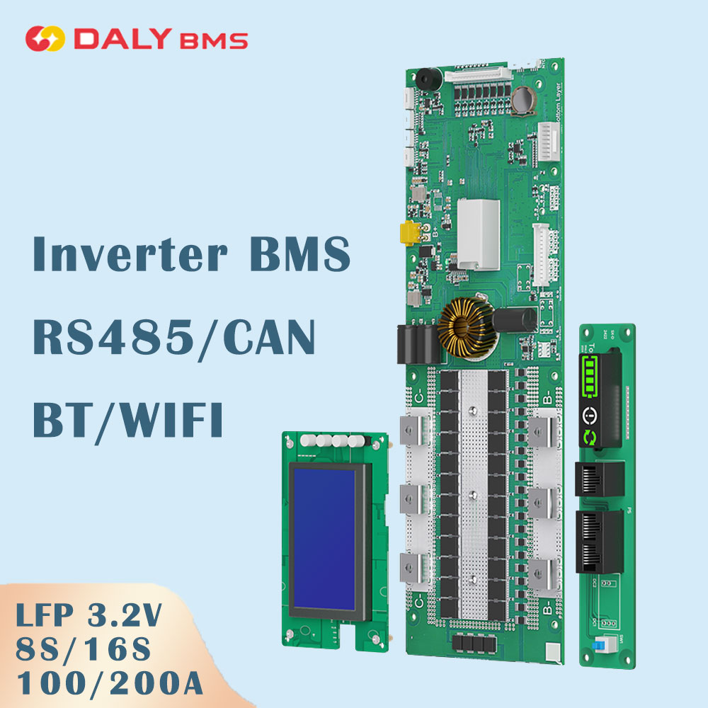 Daly Smart Inverter BMS 8S 16S - Smart Bms 16S 48V 200A Bluetooth recensie en prijs