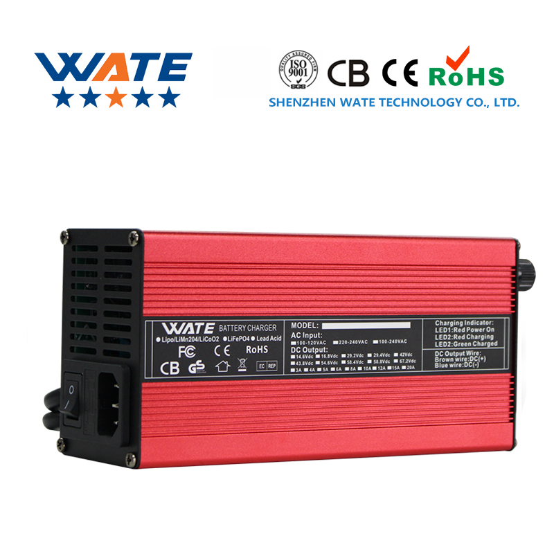 58.4V12A lader 16S 48V lithium - Lifepo4 Charger 48V 20A recensie en prijs