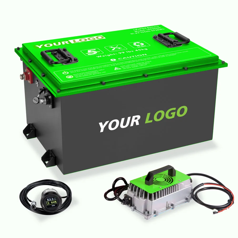 48V 51.2V Lifepo4 Lipo accu aa - Lifepo4 48V 50Ah Golf Cart recensie en prijs