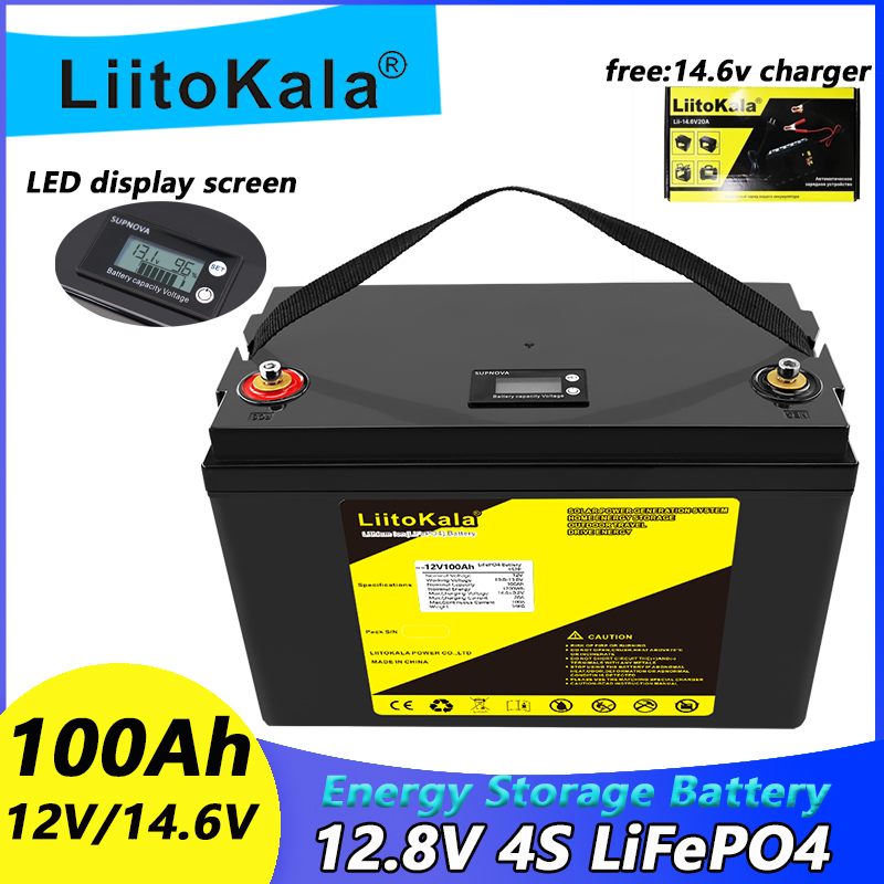 LiitoKala 12.8V 30A 90Ah Lifep - Lifepo4 12V 300Ah Deep Cycle recensie en prijs