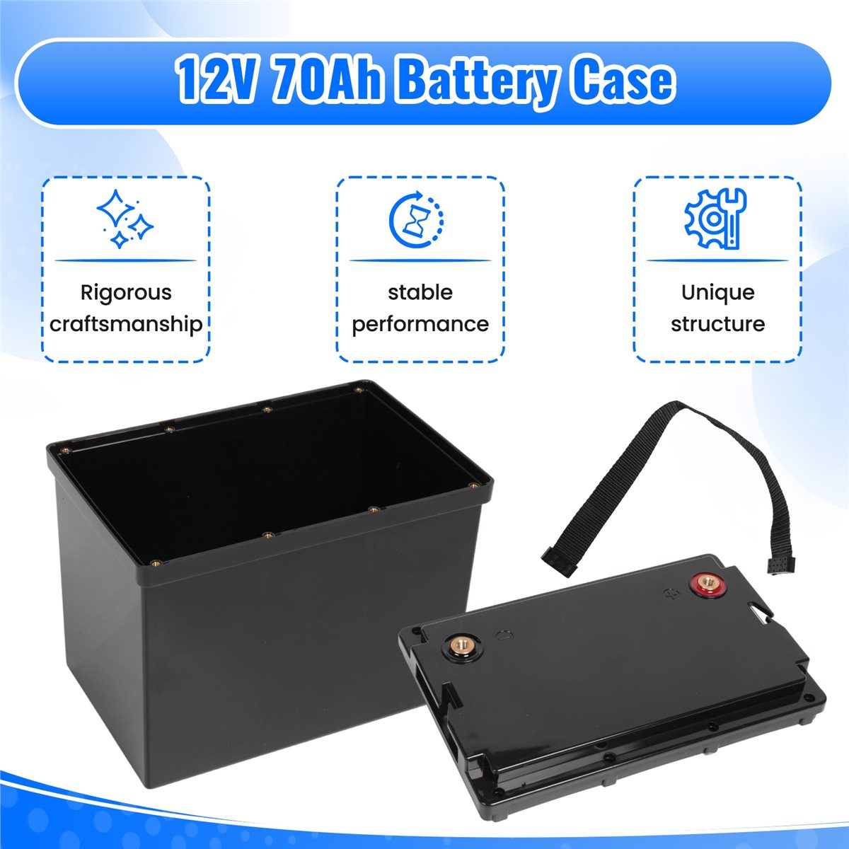 Handige 12V70Ah opbergbox 12V  - Lifepo4 Battery Box Diy 12V 100Ah recensie en prijs