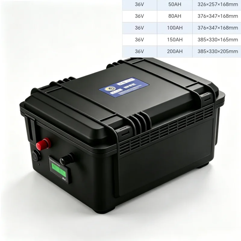 36V LiFePO4 Batterijpakket 50A - Lifepo4 48V 50Ah Golf Cart recensie en prijs