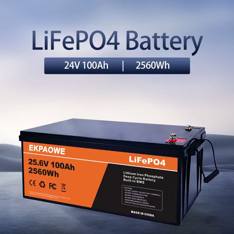 EKPAOWE 24V 25.6V 100AH LiFePO - Lifepo4 Battery 24V 100Ah Trolling Motor recensie en prijs