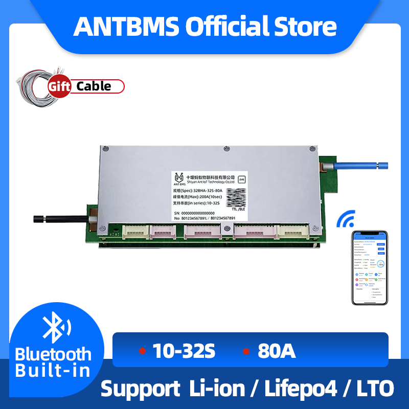 ANT BMS 10S-24S 12S 13S 14S 16 - Smart Bms 16S 48V 200A Bluetooth recensie en prijs