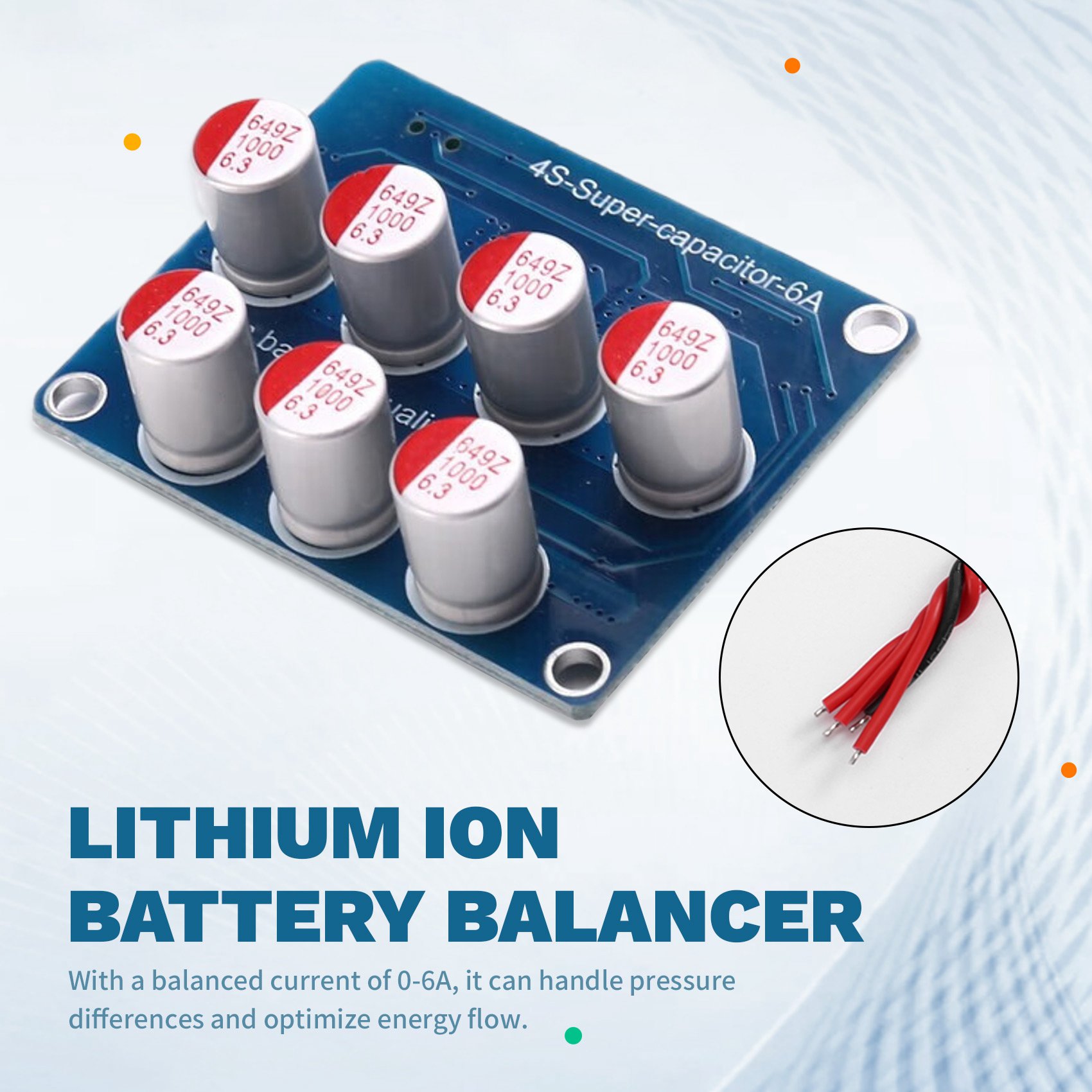 ABFU-4X 4S 6A Actieve Equalize - Battery Balancer 4S 12V Active Equalizer recensie en prijs