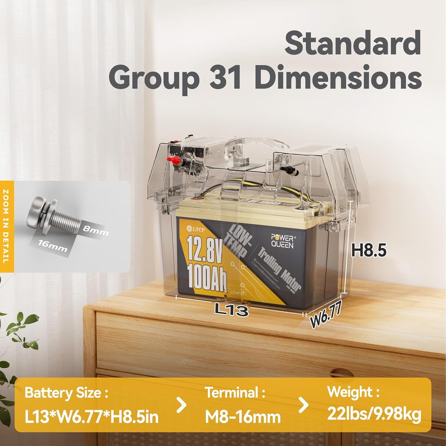 12V 100Ah LiFePO4-batterij met - Lifepo4 Battery 12V 100Ah recensie en prijs