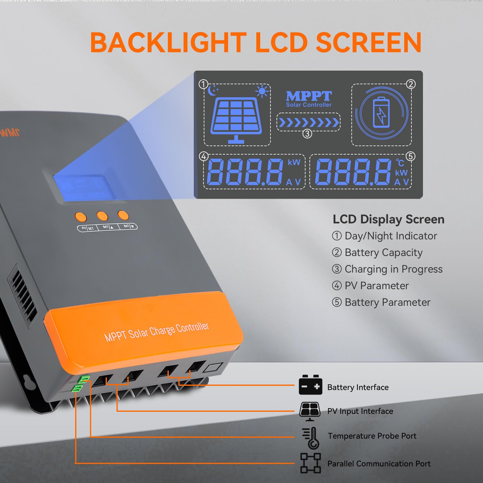 PowMr 100A MPPT Solar Charge C - Lifepo4 Battery 36V 100Ah recensie en prijs