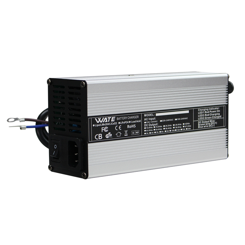 58.4V 12A LiFePO4 batterijlade - Lifepo4 Charger 48V 20A recensie en prijs