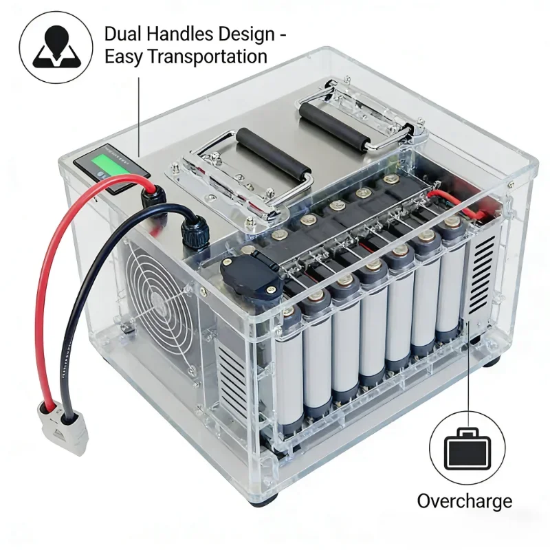 12V 24V 48V LiFePO4 Batterij 1 - 12V 100Ah Lifepo4 Bluetooth Bms recensie en prijs