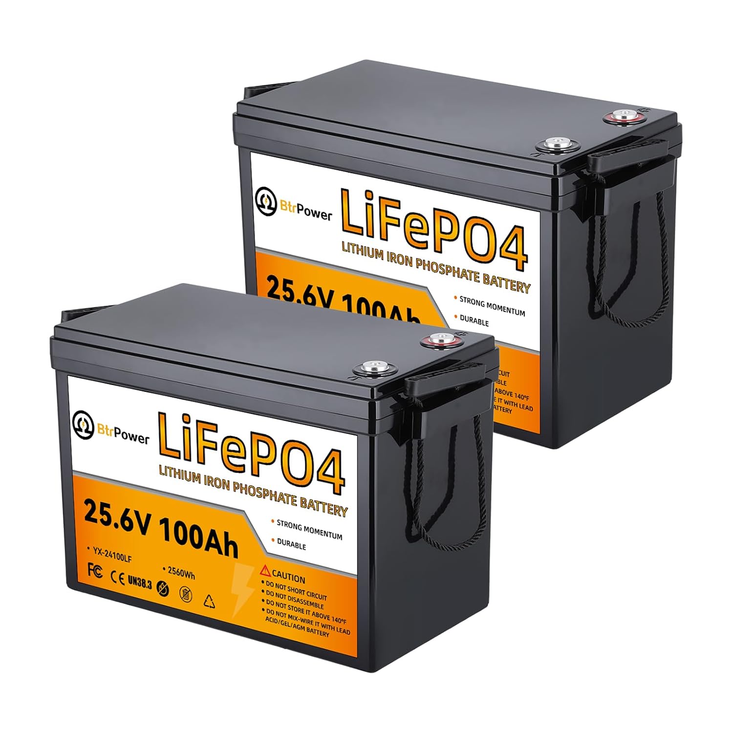 2-pack 24V 100Ah LiFePO4-batte - Lifepo4 Battery 24V 100Ah Trolling Motor recensie en prijs