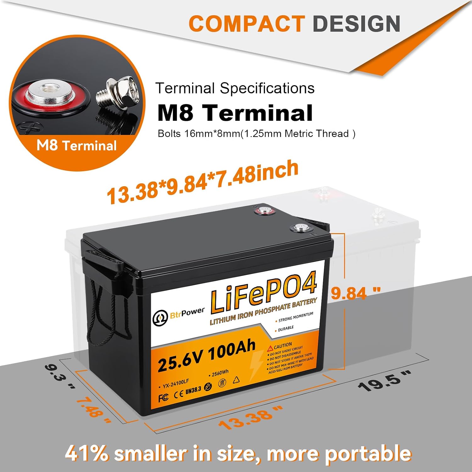 2-pack 24V 100Ah LiFePO4-batte - Lifepo4 Battery 24V 100Ah Trolling Motor recensie en prijs