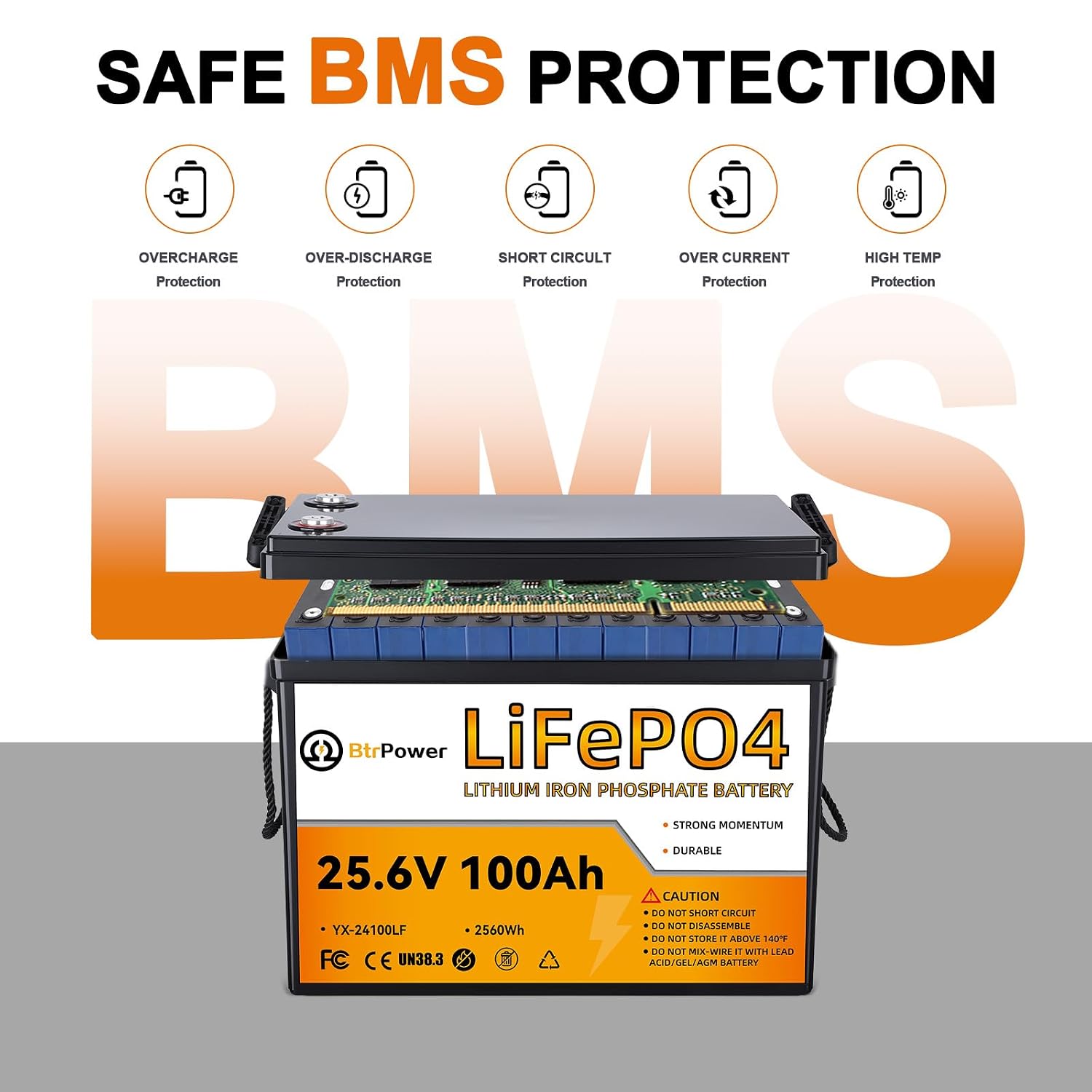 2-pack 24V 100Ah LiFePO4-batte - Lifepo4 Battery 24V 100Ah Trolling Motor recensie en prijs