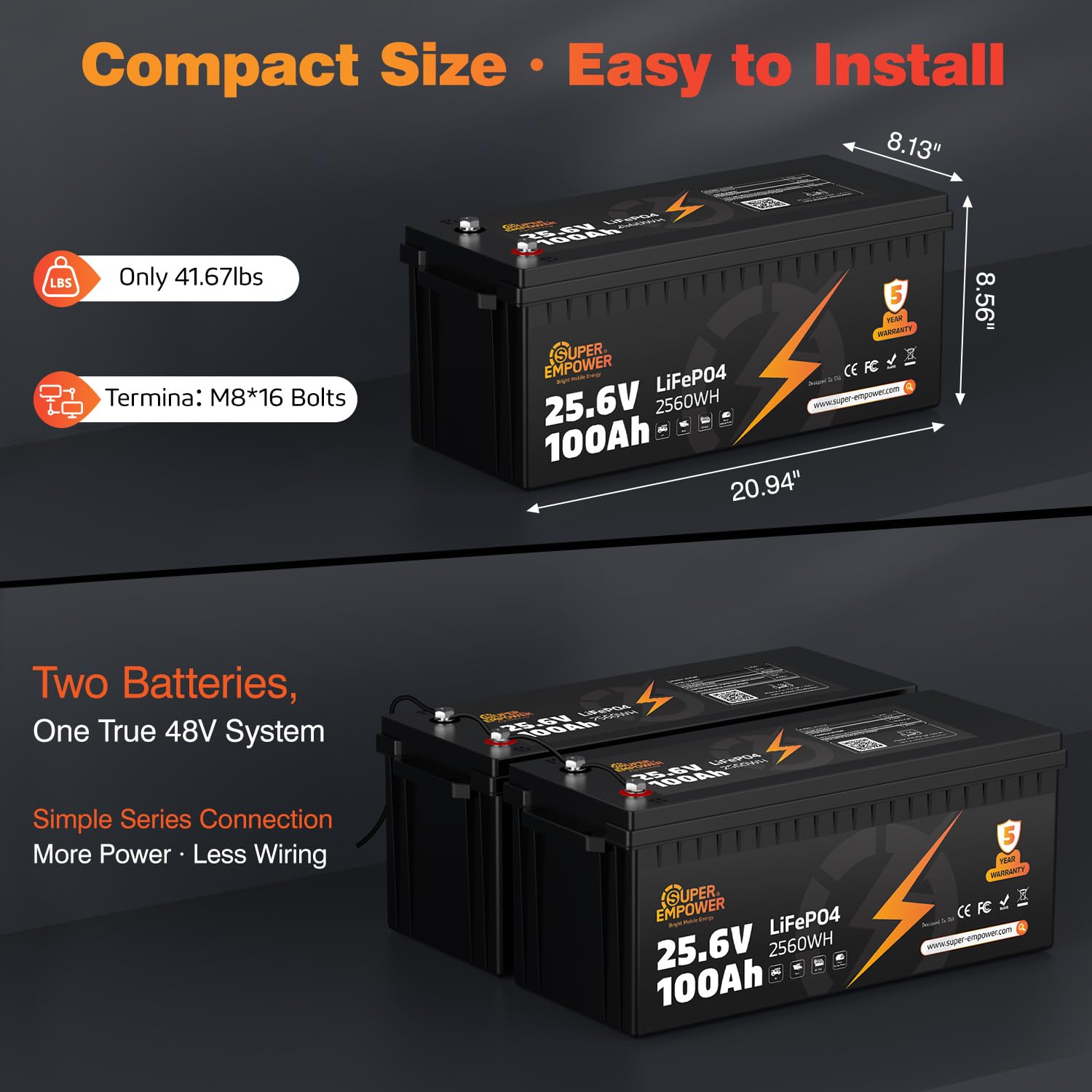 24V 100Ah LiFePO4 Lithium Batt - Lifepo4 Battery 24V 100Ah Trolling Motor recensie en prijs