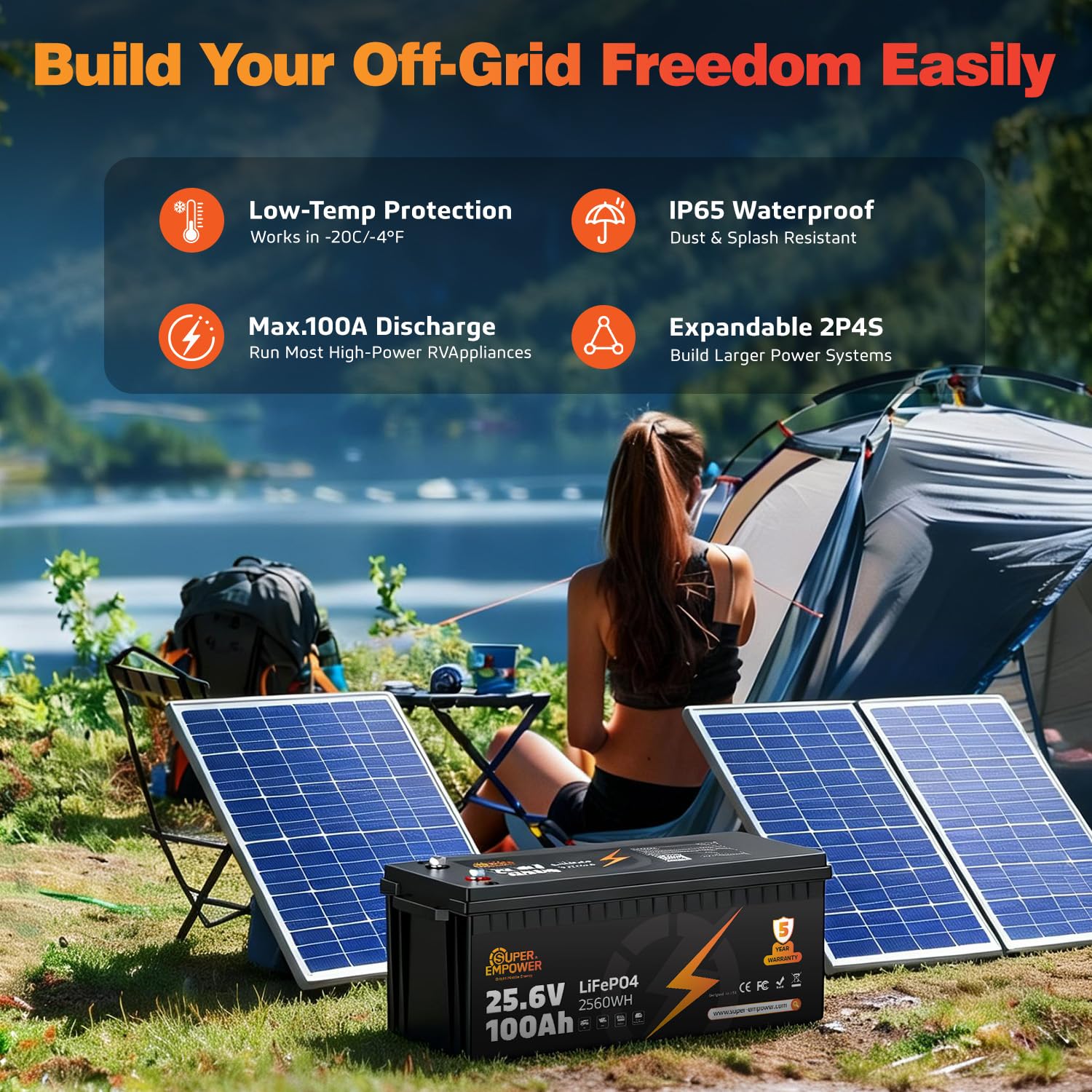 24V 100Ah LiFePO4 Lithium Batt - Lifepo4 Battery 24V 100Ah Trolling Motor recensie en prijs