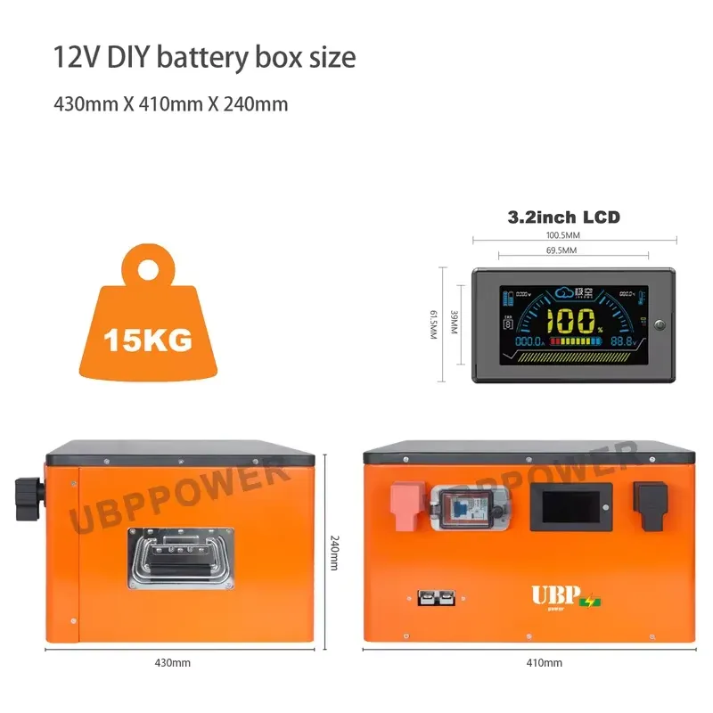 voor UBPPOWER 24V LiFePO4 DIY  - Lifepo4 Battery 24V 200Ah recensie en prijs