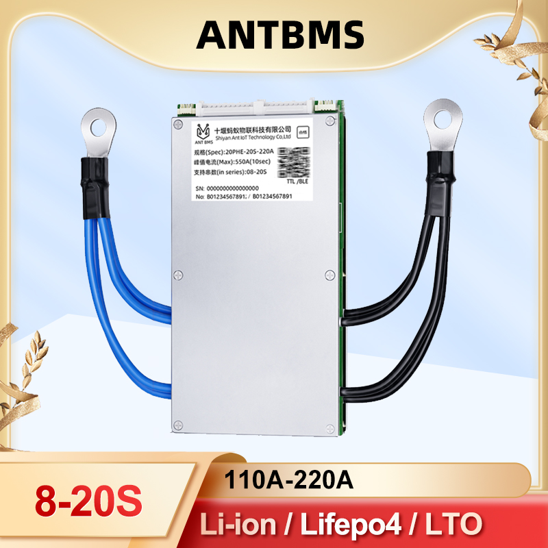 ANT Smart BMS 8S-20S met WiFi  - Smart Bms 16S 48V 200A Bluetooth recensie en prijs